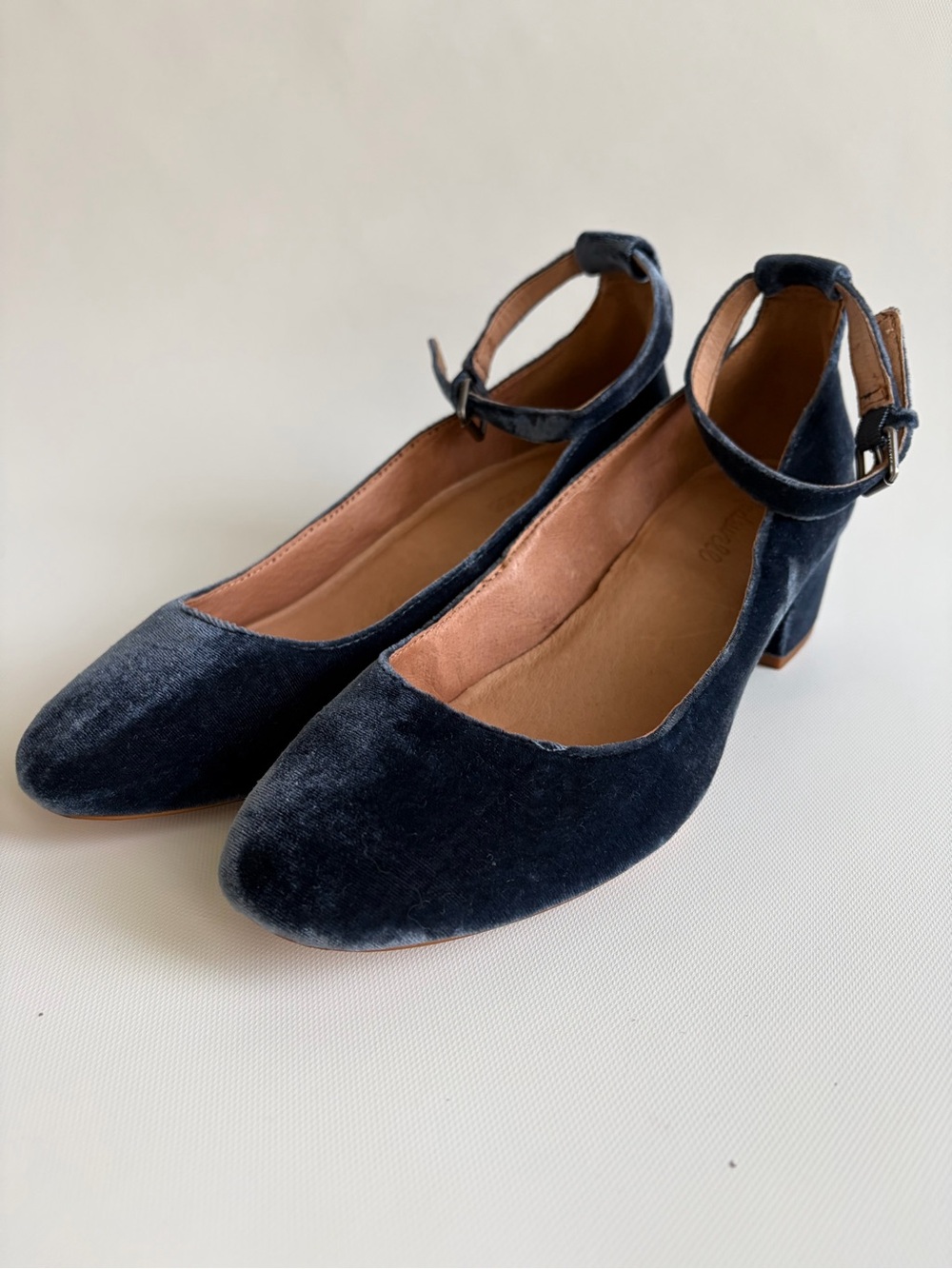 Madewell Blue Suede Pumps - Size 8 1/2
